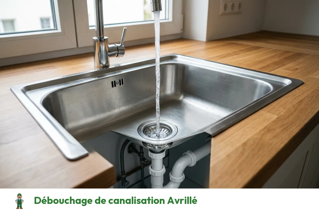 Débouchage de canalisation à Avrillé