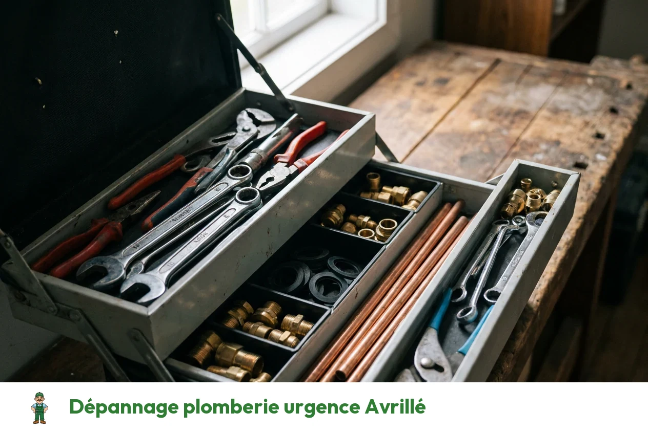 Dépannage plomberie urgence à Avrillé