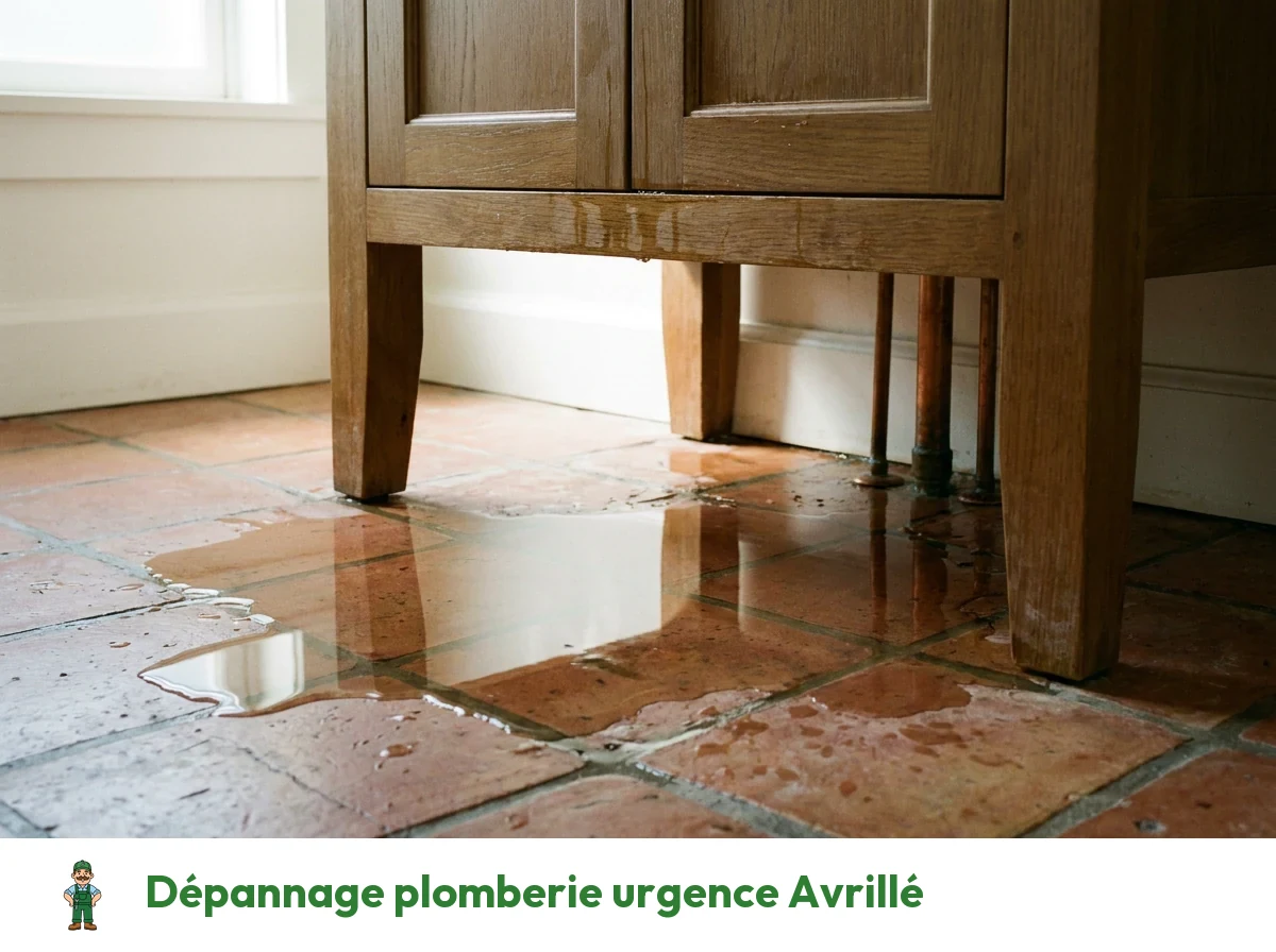 Dépannage plomberie urgence à Avrillé