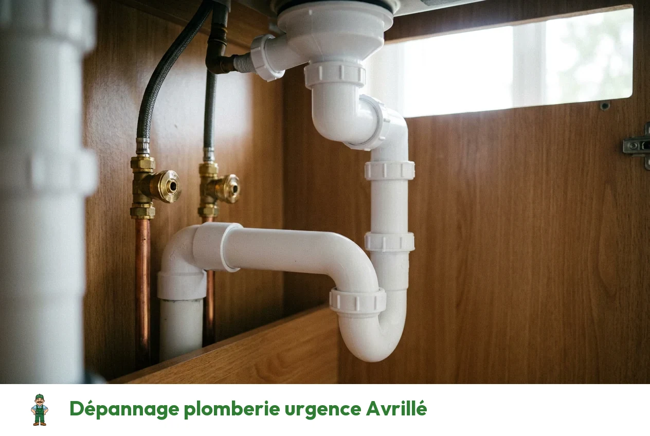 Dépannage plomberie urgence à Avrillé