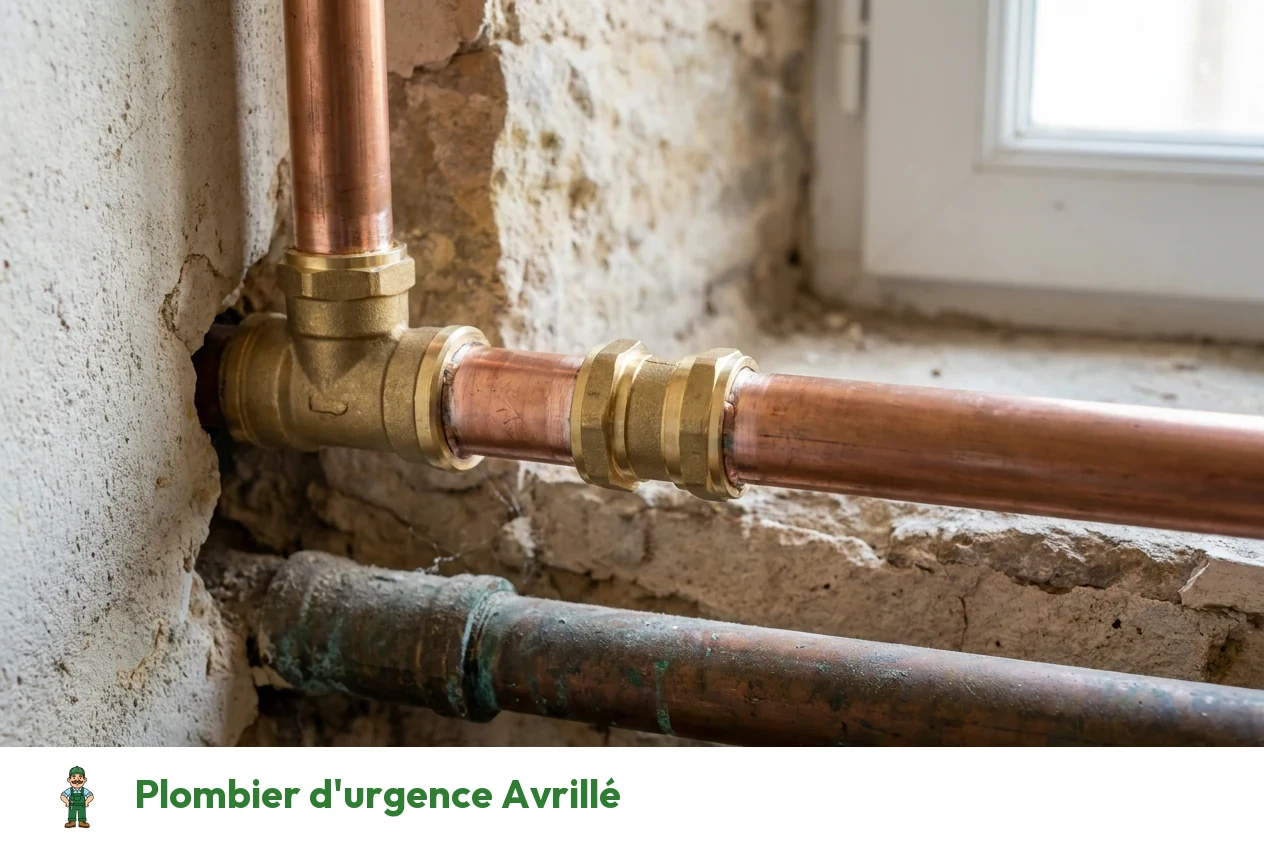 Plombier d'urgence à Avrillé