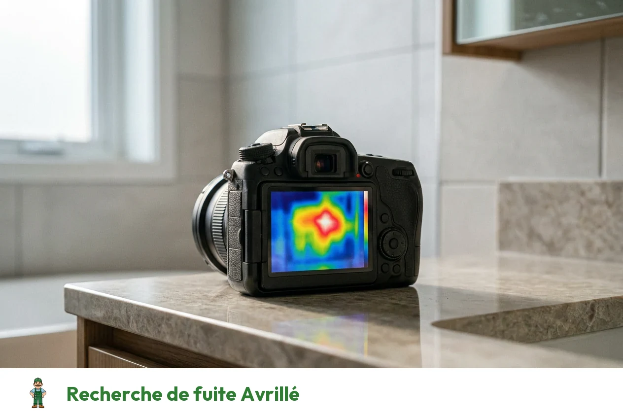 Recherche de fuite à Avrillé