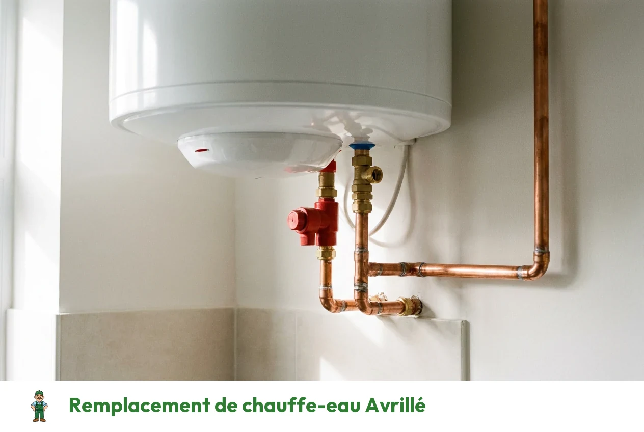 Remplacement de chauffe-eau à Avrillé