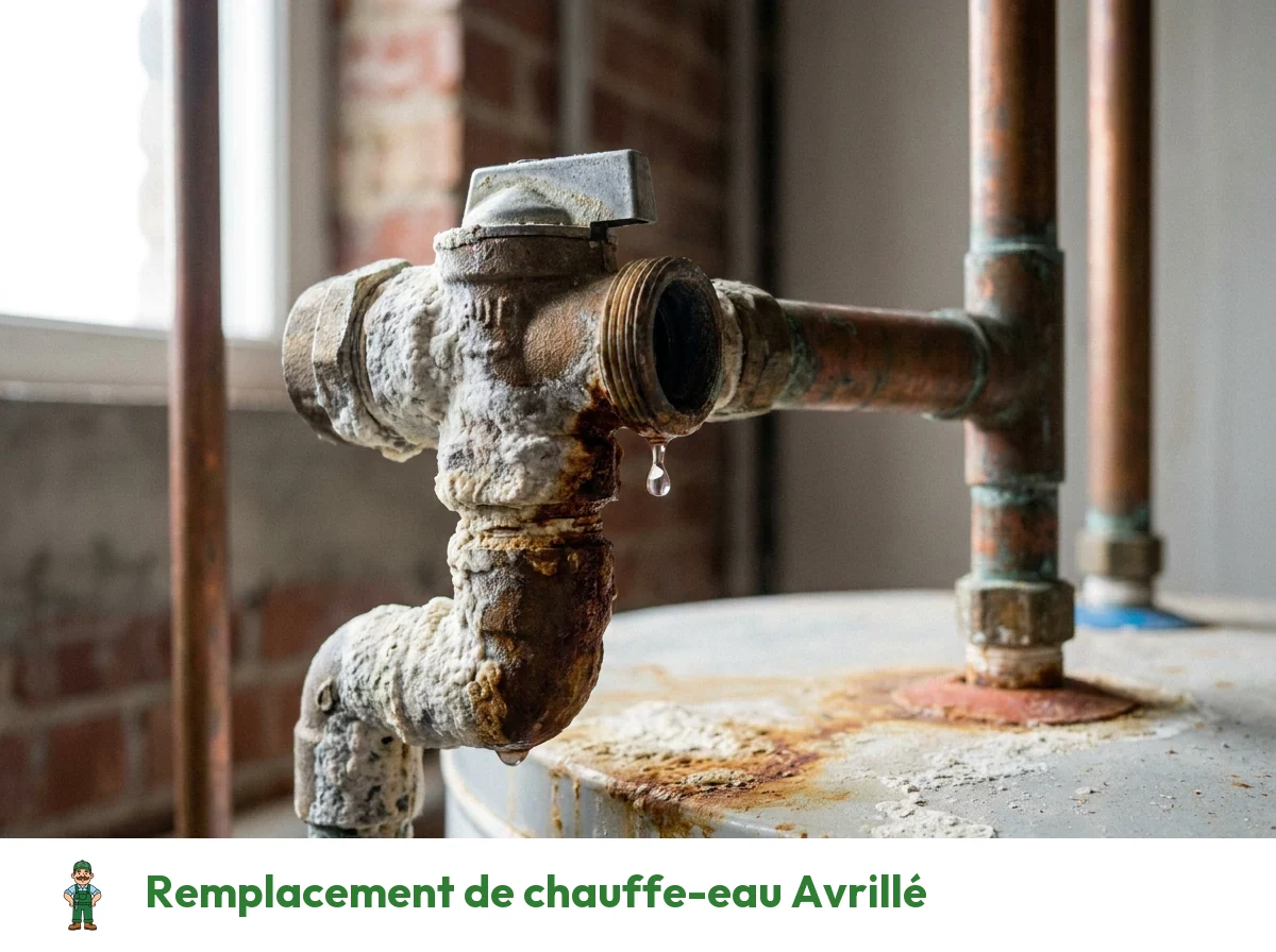 Remplacement de chauffe-eau à Avrillé