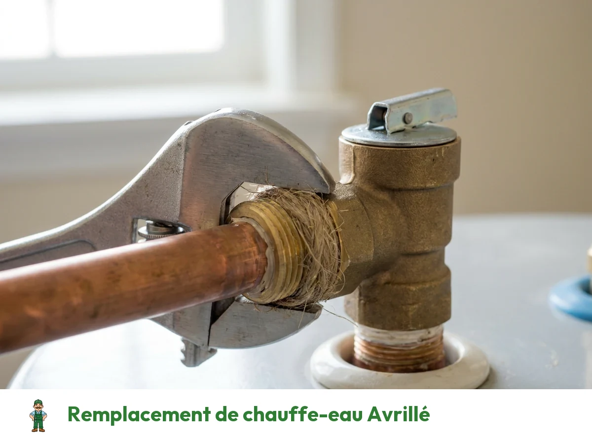 Remplacement de chauffe-eau à Avrillé