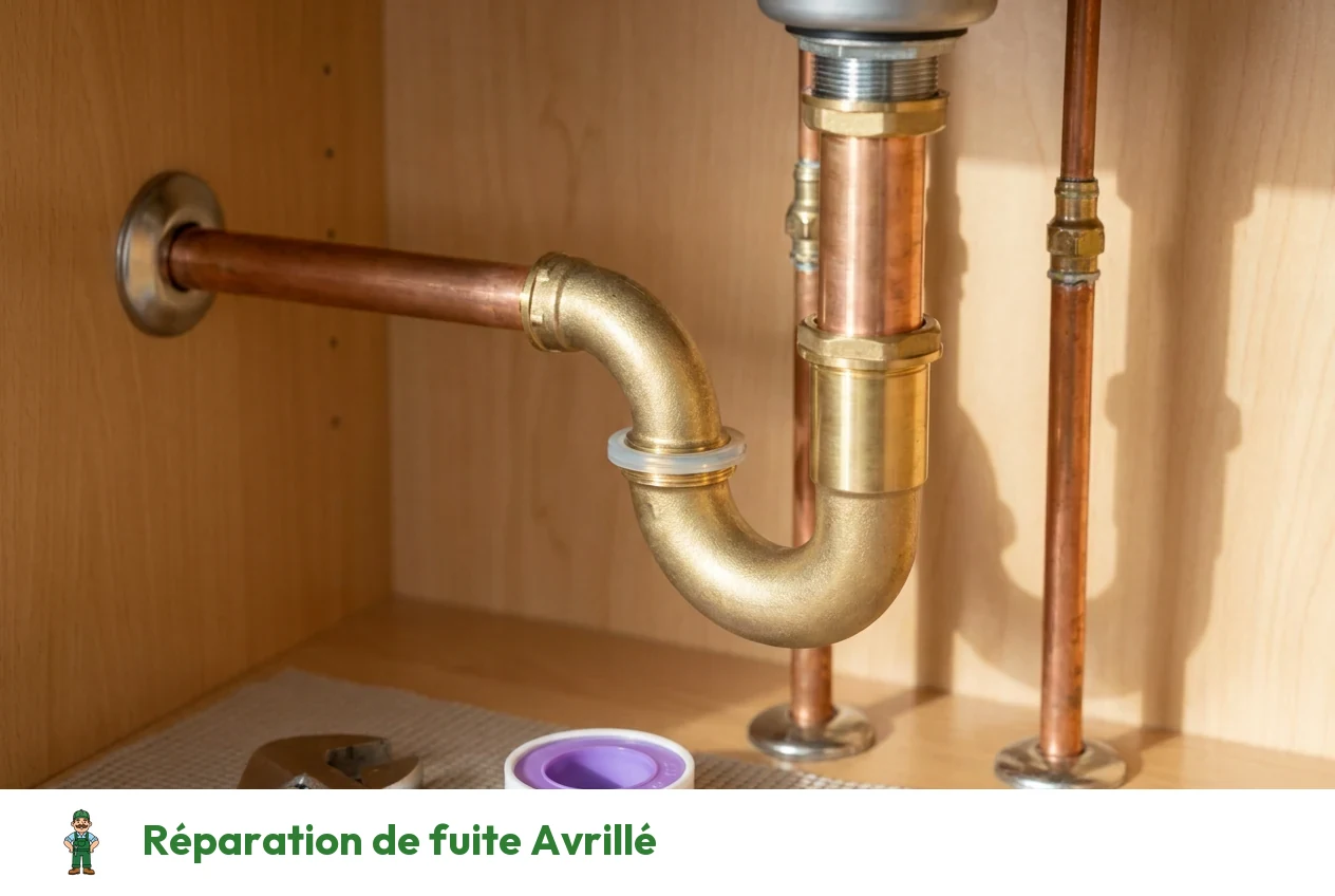 Réparation de fuite à Avrillé