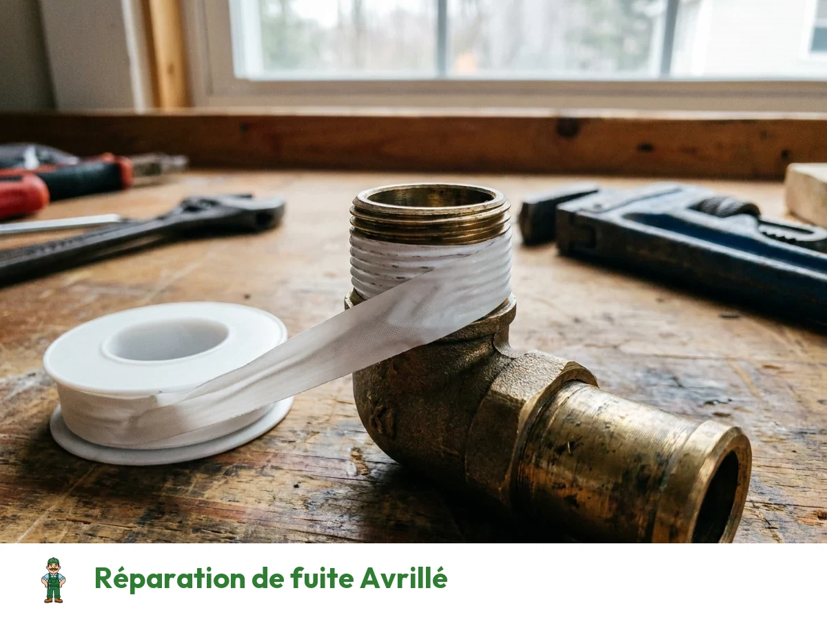 Réparation de fuite à Avrillé