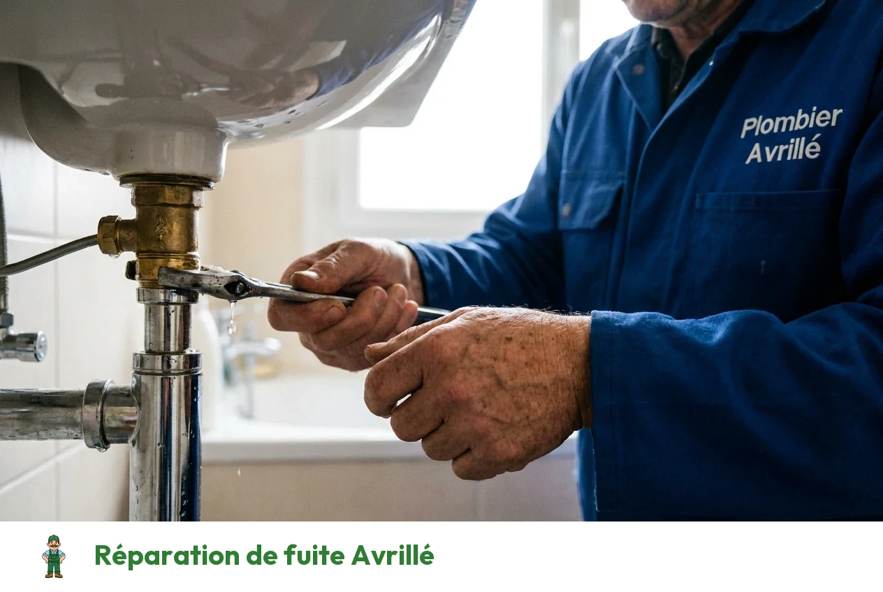Réparation de fuite à Avrillé